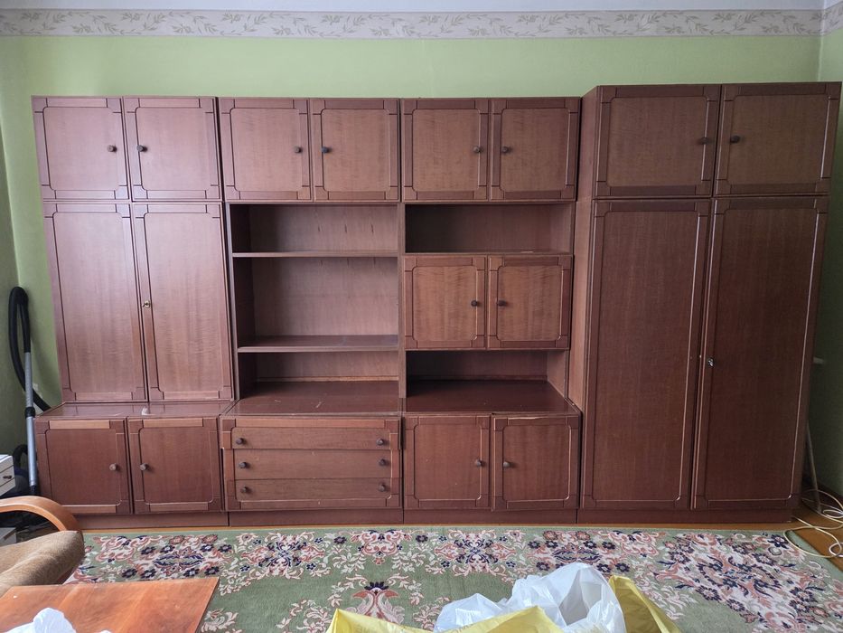 Meblościanka PRL szafa