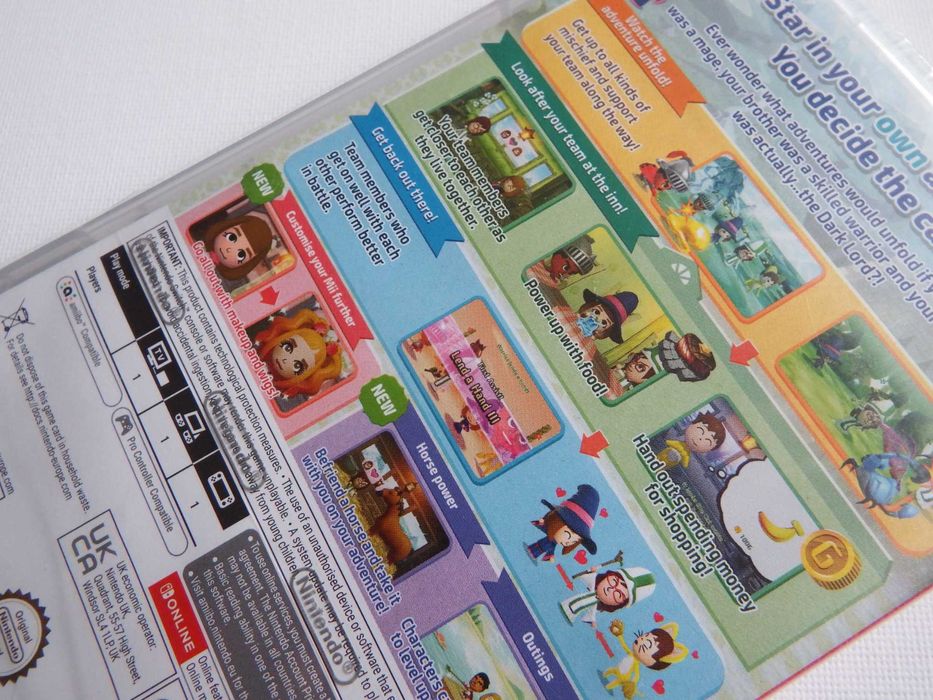 GRA Nintendo SWITCH Miitopia rewelacyjna dla dzieci ! NOWA folia