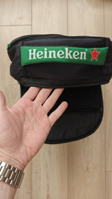 Limitowany plecak Heineken + smycz otwieracz gratis okazja torba