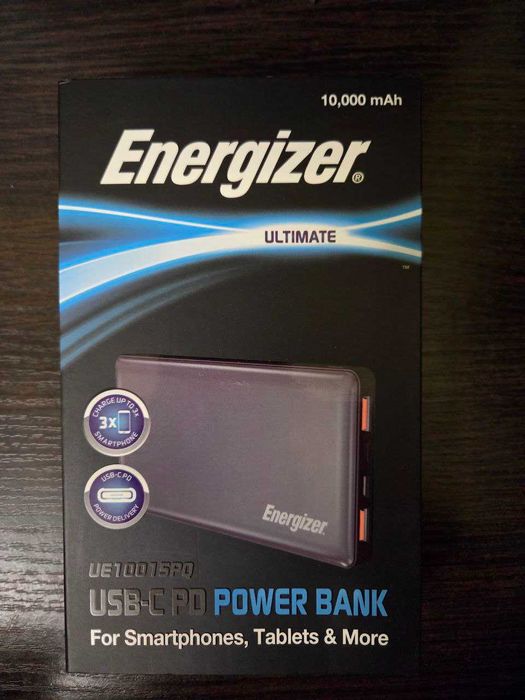 Повербанк Energizer 10000mAh