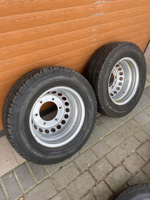 Felgi+Opony Mercedes Sprinter Blizniak 205/75R16C 6xContinental 15R