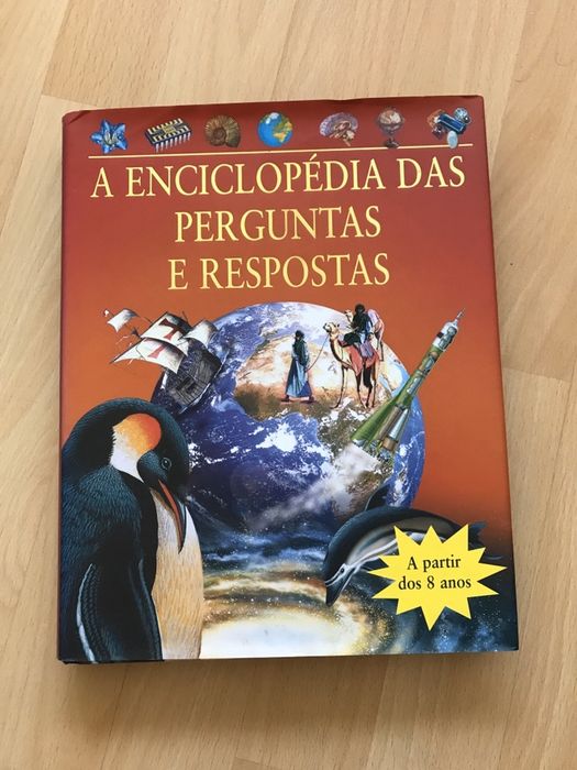 Livro “Enciclopédia das Perguntas e Respostas” em perfeito estado
