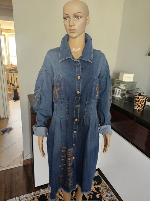 Sukienka jeansowa Paparazzi