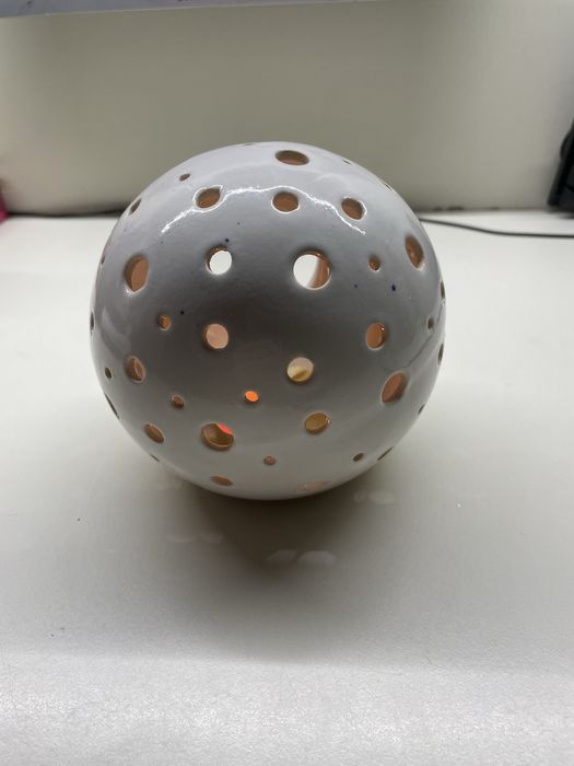 Підсвічник білий