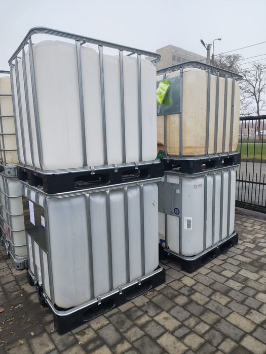 Єврокуб євро куб євробак євро бак бочка 1000л ідеальний стан з під жир