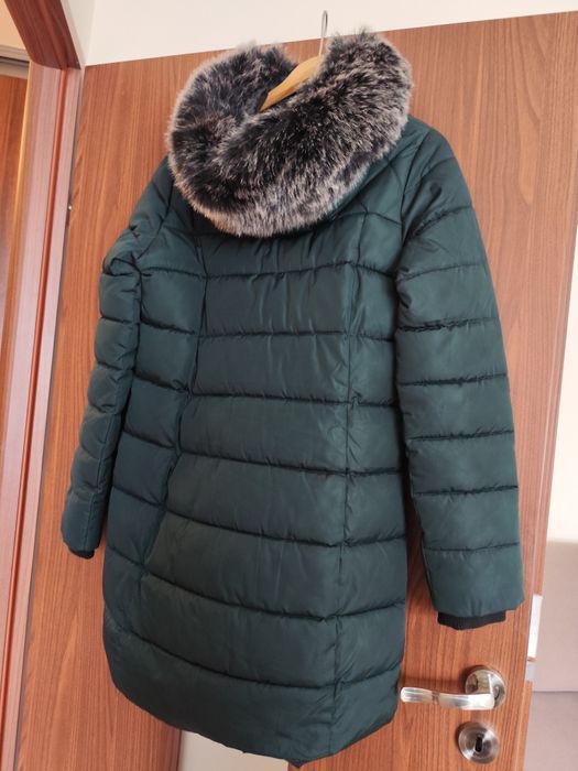 Kurtka damska zimowa, rozmiar S, Carry, zielona