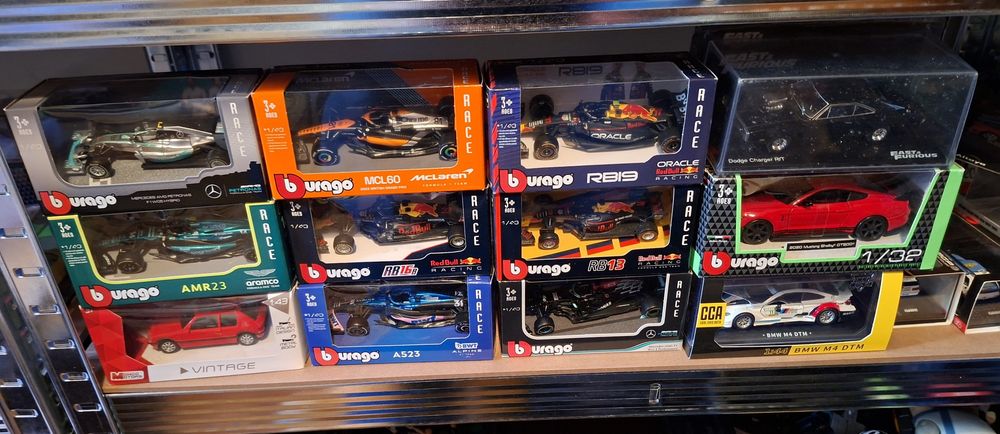 Carros colecionador formula 1 burago