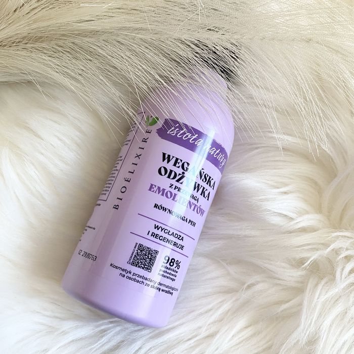 Bioelixire Istota Natury wegańska odżywka emolientowa do włosów 400 ml