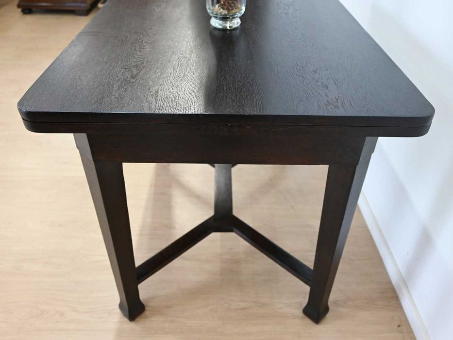 stół rozkładany dębowy ciemny