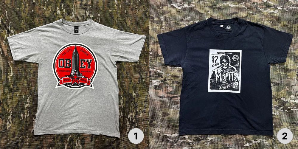 OBEY — Оригінальні футболки в гарному стані — ЛОТ
