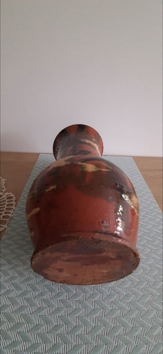 Wazon ceramiczny szkliwiony art deco