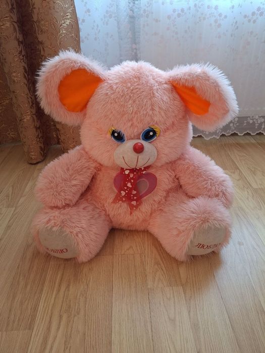 Іграшка м'яка зайчик