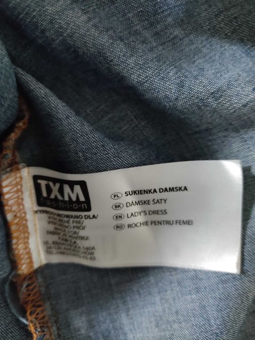 Sukienka jeans TXM rozm. S