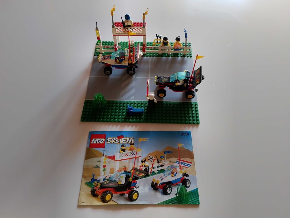Lego 6551- Clássico Town- Checkered Flag 500