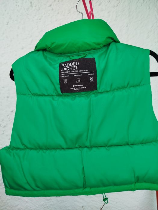 Colete Verde - Stradivarius -XS