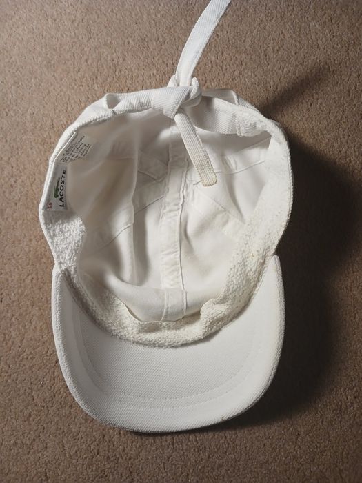 Boné Lacoste clássico branco