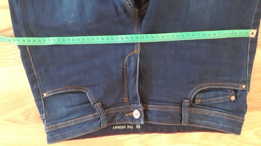 Spodnie jeans damskie r.L 40