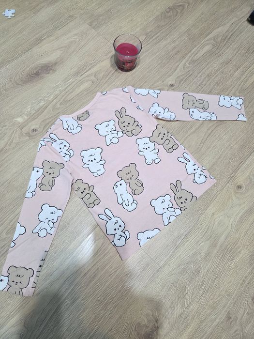 Bluzka r. 122/128 h&m koszulka z długim rękawem