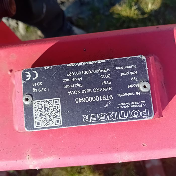 Pottinger synkro 3030 3m Agregat bezorkowy
