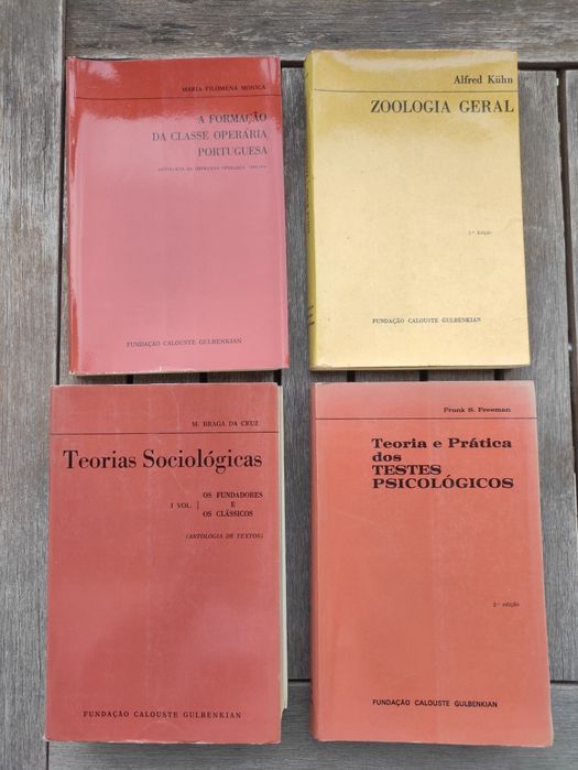 Vários Livros - Fundação Calouste Gulbenkian