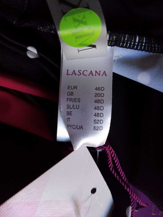 WIRE TANKINI - Бікіні-топ LASCANA в горошок синього кол.-р 52-54/20 D