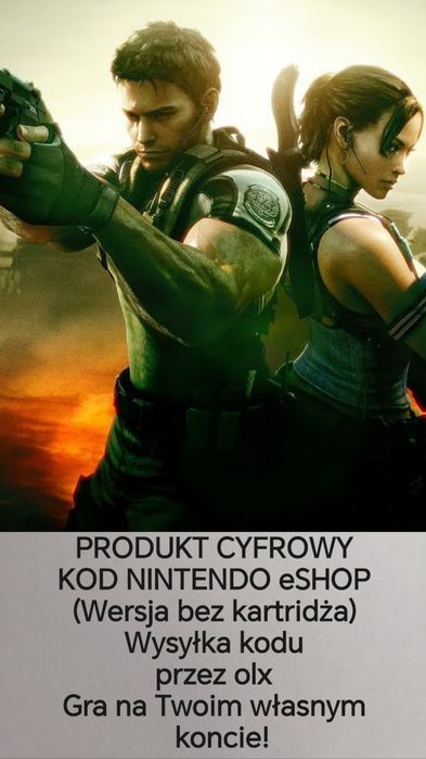 Resident Evil 5 na przenośną konsolę Nintendo Switch
