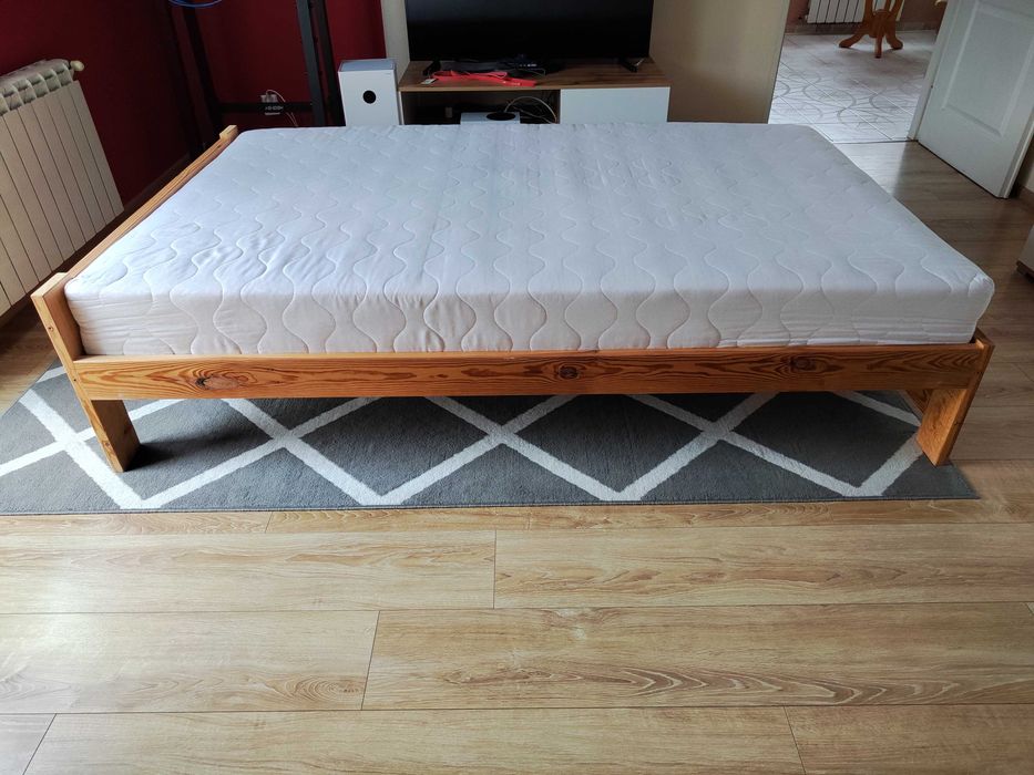 Łóżko 120x200 z materacem BDB Stan