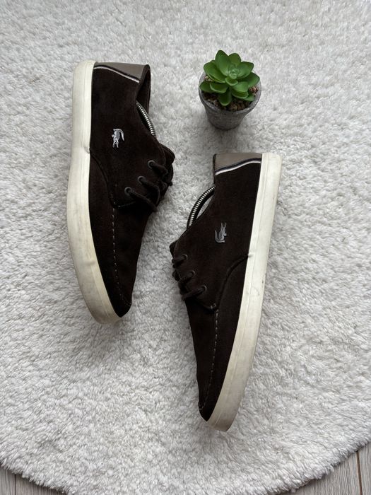 Мужские Замшевые Кеды Lacoste Sevrin 43р(28см)