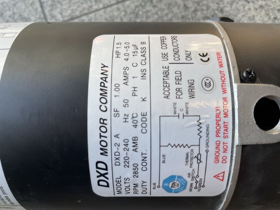 Pompa wodna do wanien z hydromasażem DXD-2