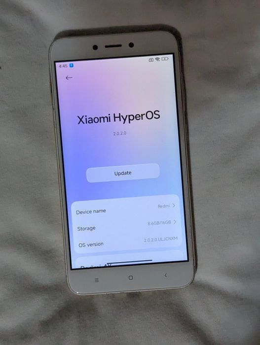 Redmi 4X, 2/16, HyperOS 2