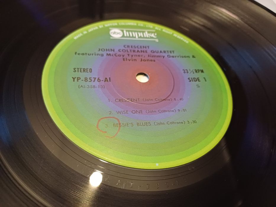 John Coltrane - japan vinyl płyta winylowa