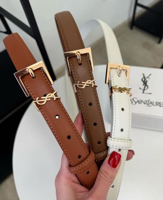 Ремень женский кожаный / ремінь пояс жіночий шкіряний (sl86)