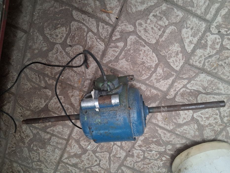 Motor lixadeira avariado