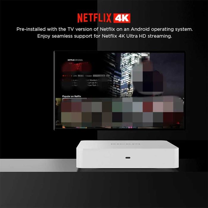 KICKPI KP1 сертифікований TV Box S905Y4 2/32GB Android 11 приставка