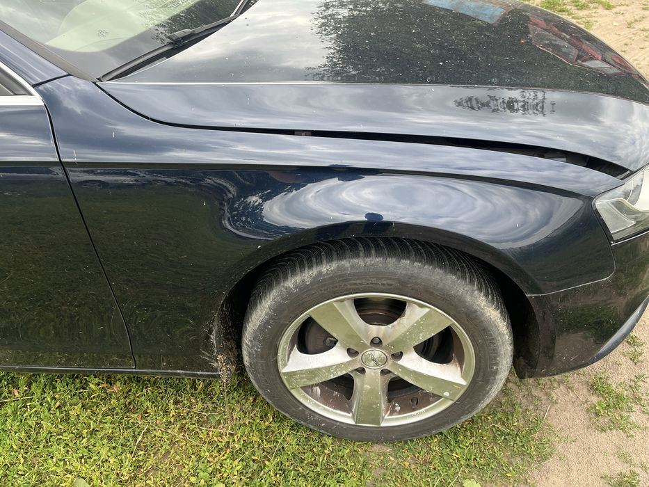 AUDI A4 B8 LZ5A 08-11 maska zderzak drzwi błotnik klapa lampa części