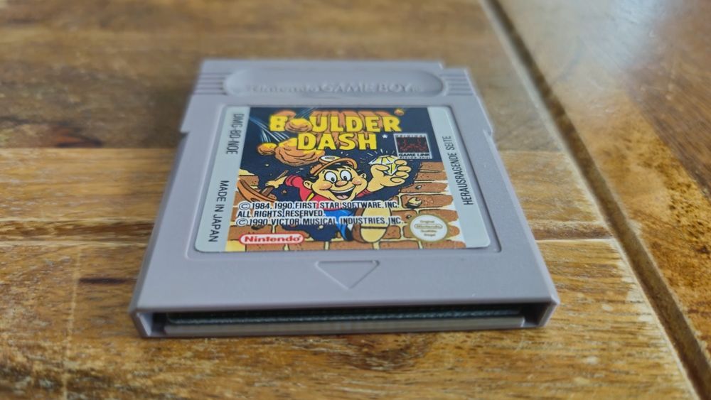 Boulder Dash – Nintendo Game Boy Classic