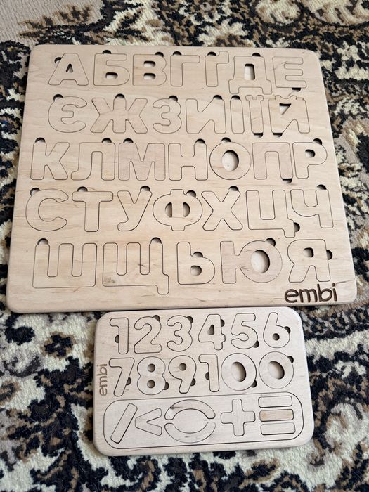 Сортер Embi (алфавіт та цифри)
