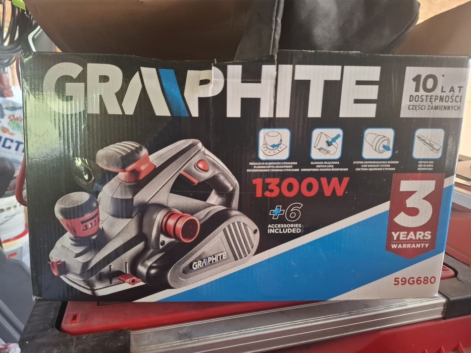 Strug elektryczny graphite praktycznie nowy