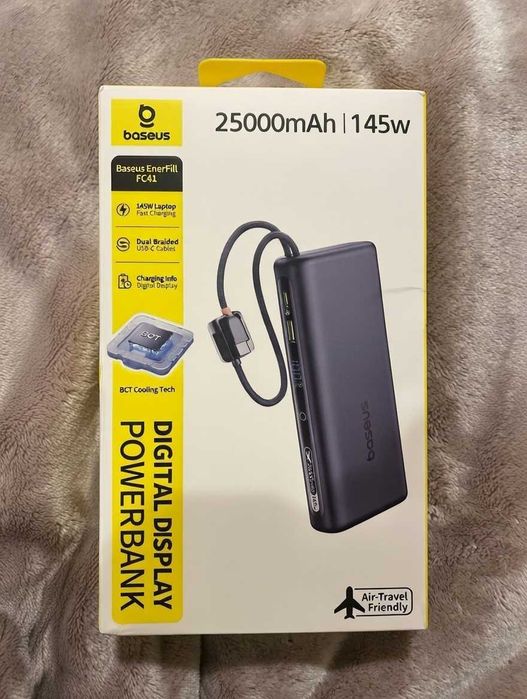 Павербанк Baseus EnerFill FC41 Digital Display 20000mAh 100W
