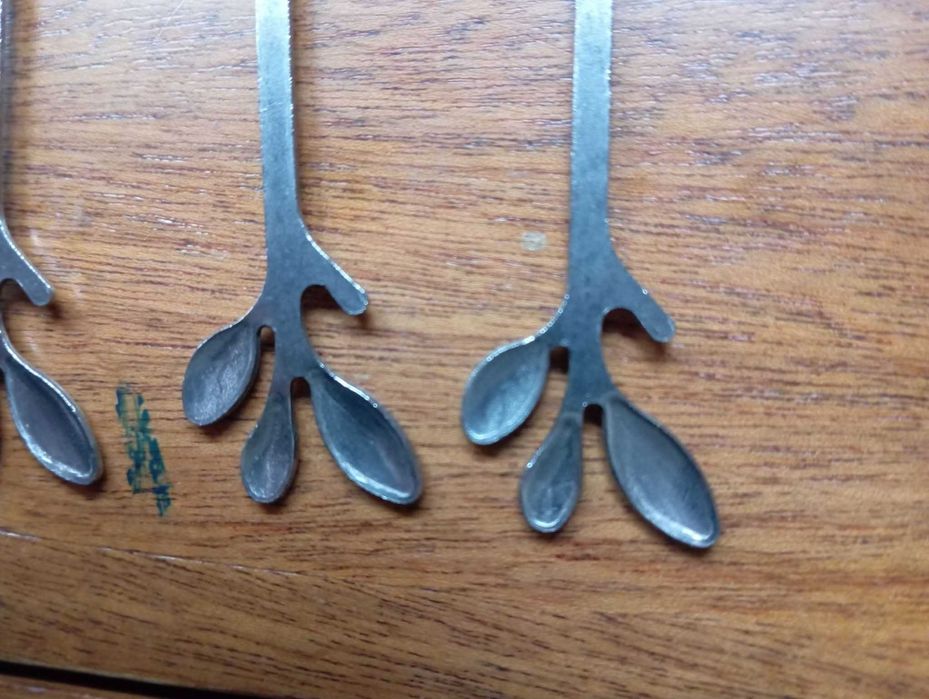 Seis colheres de café muito originais