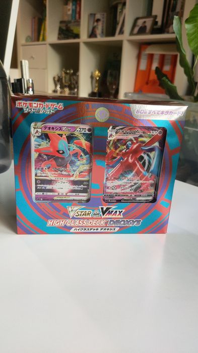 Pokémon Deoxys VSTAR VMAX Deck (Novo)