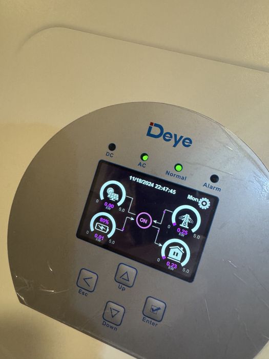 Гібридний сонячний інвертор Deye SUN-5K-SG03LP1-EU WiFi