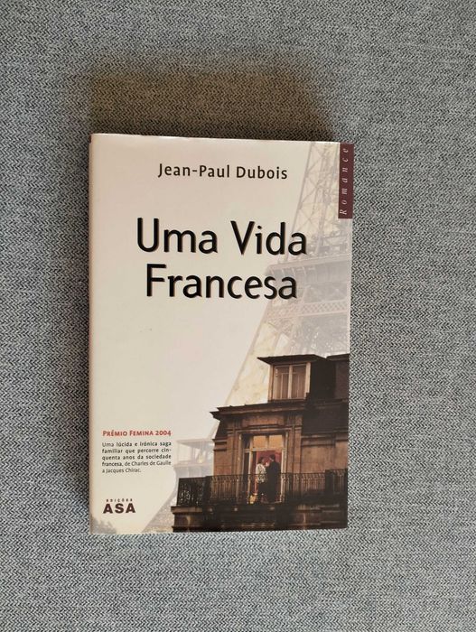 Livro "Uma vida francesa" de Jean-Paul Dubois