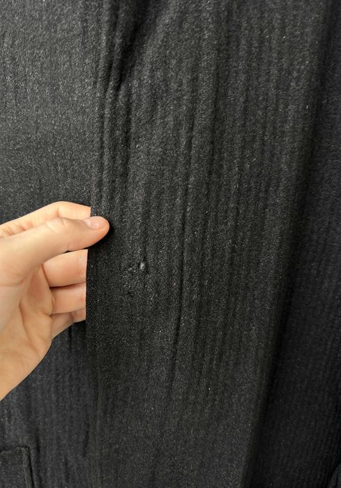 Płaszcz kaszmirowy ERMENEGILDO ZEGNA męski długi wełna r. M/L