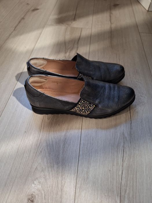 Buty damskie skórzane