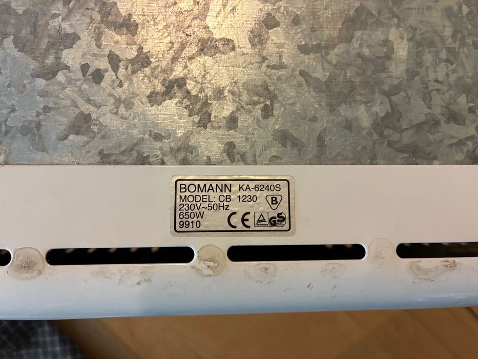 Mini piekarnik BOMANN 650W studencki podgrzewacz jak Mikrofalówka