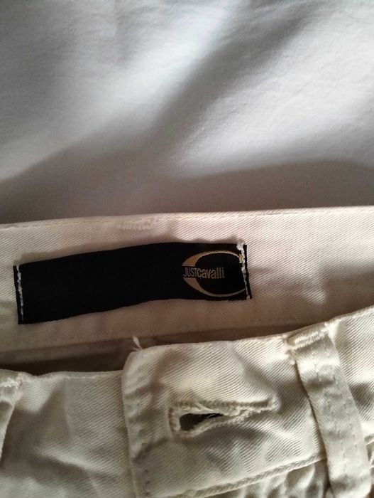 Calças brancas Just Cavalli