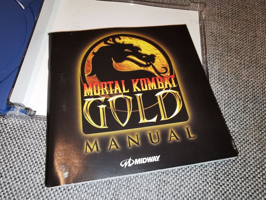 Mortal Kombat Gold DREAMCAST SEGA gra ANG (stan BDB+) sklep rzadkość
