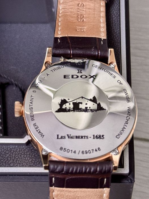 Zegarek  edox open heart les vauberts automatic