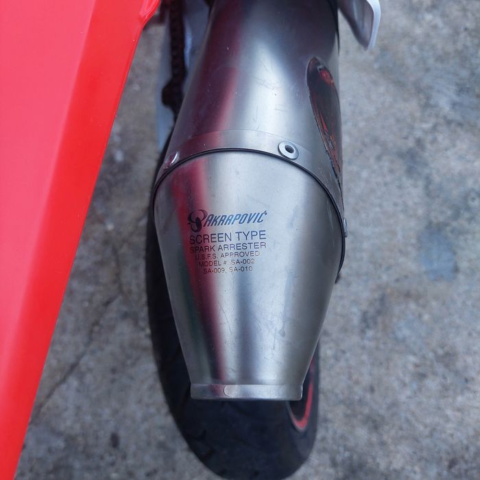 Honda crf 450 matriculada